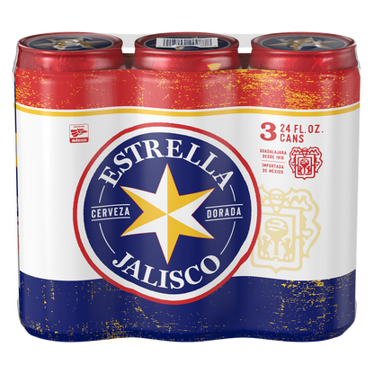 Estrella Jalisco 3pk 24oz Can