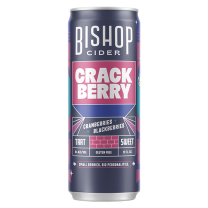 Bishop Cider Crackberry 6pk 12oz Can 6% ABV