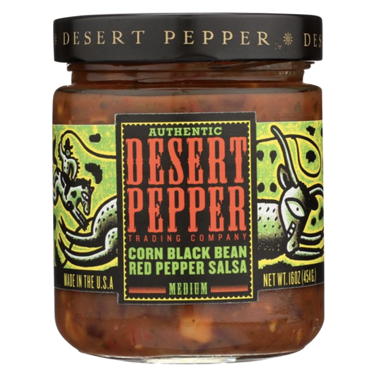 Desert Pepper Corn Bean Salsa 16oz