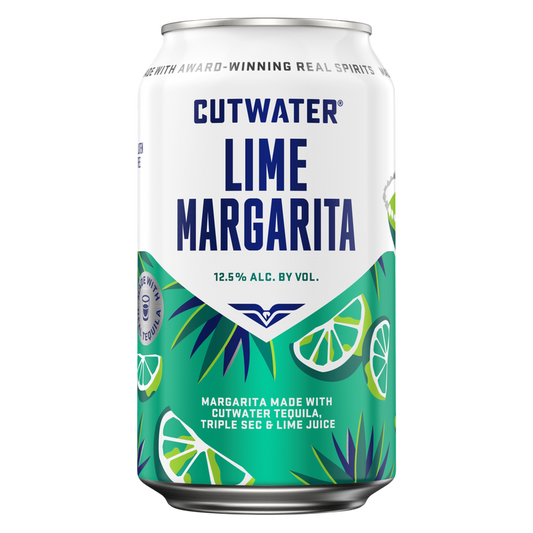 Cutwater Lime Margarita Single 12oz Can 12.5% ABV