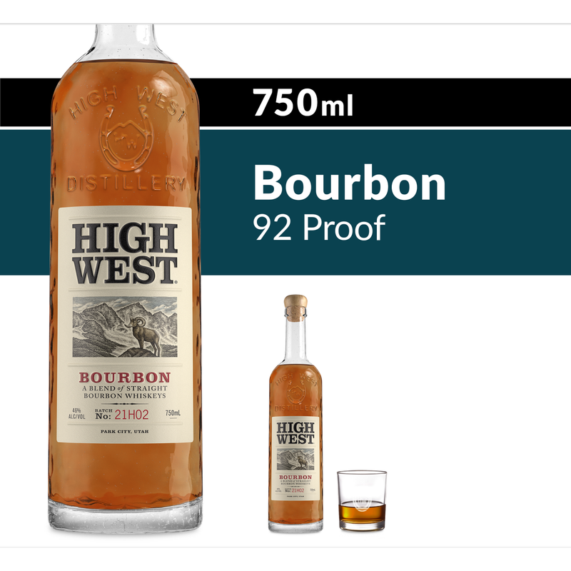 High West Bourbon 750ml (92 Proof)