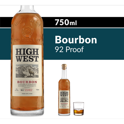 High West Bourbon 750ml (92 Proof)