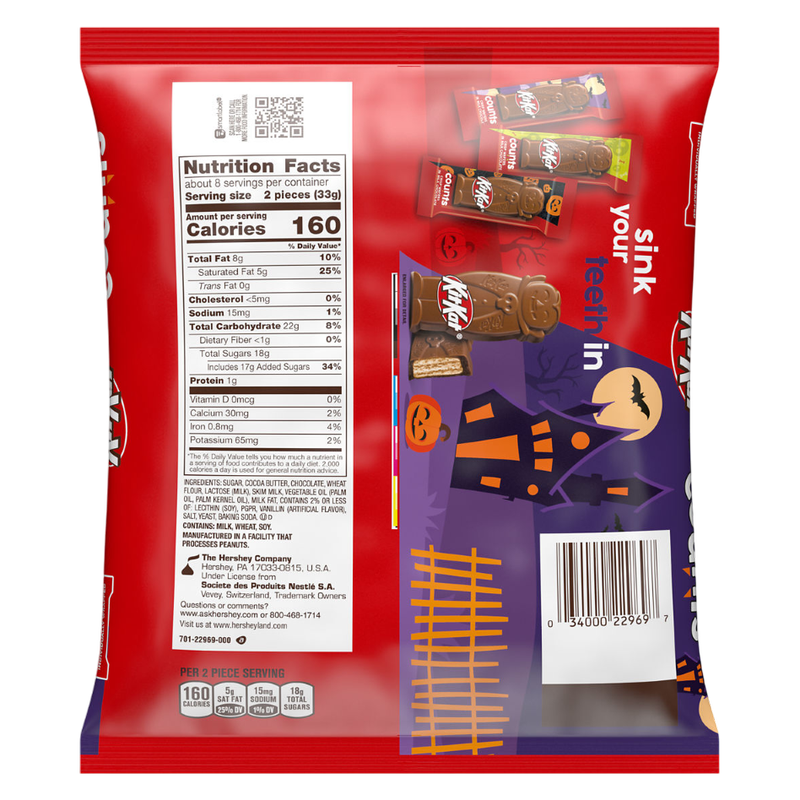 Kit Kat Counts Snack Size Bars, 9.44oz