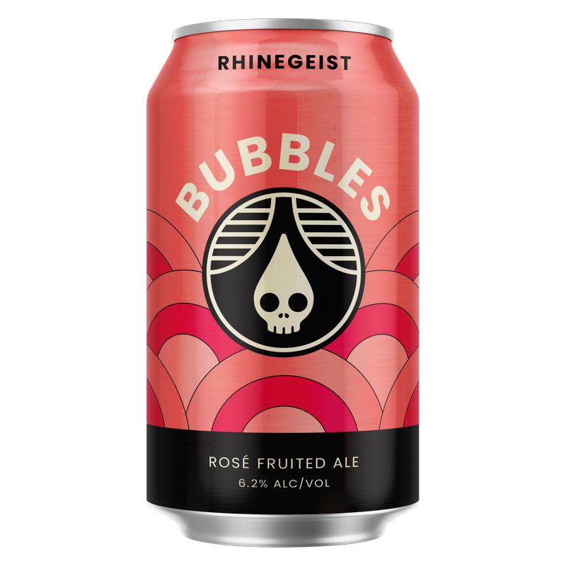 Rhinegeist Bubbles Rose Fruited Ale 6pk 12oz Can 6.2% ABV
