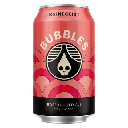 Rhinegeist Bubbles Rose Fruited Ale 6pk 12oz Can 6.2% ABV