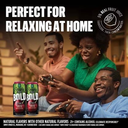 Simply Spiked Bold Spiked Cherry Limeade 24oz Can