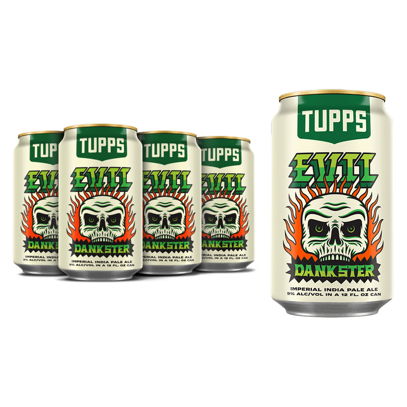 Tupps Evil Dankster Imperial IPA 6pk 12oz Can 7.0% ABV