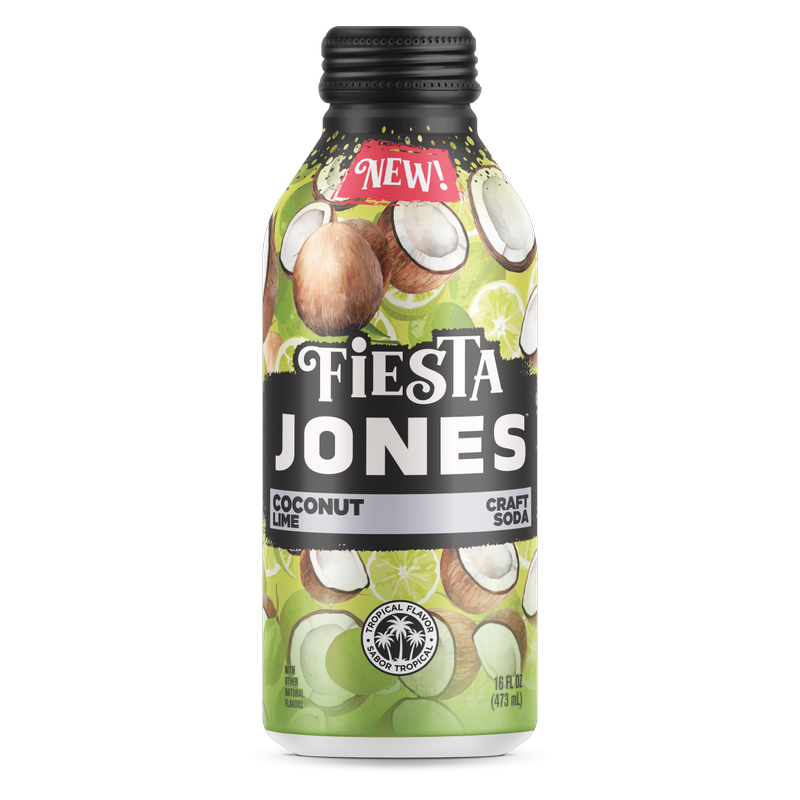 Jones Fiesta Coconut Lime 16oz Can