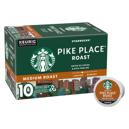 Starbucks K-Cup Pike Place Roast Coffee 4.4oz 10ct