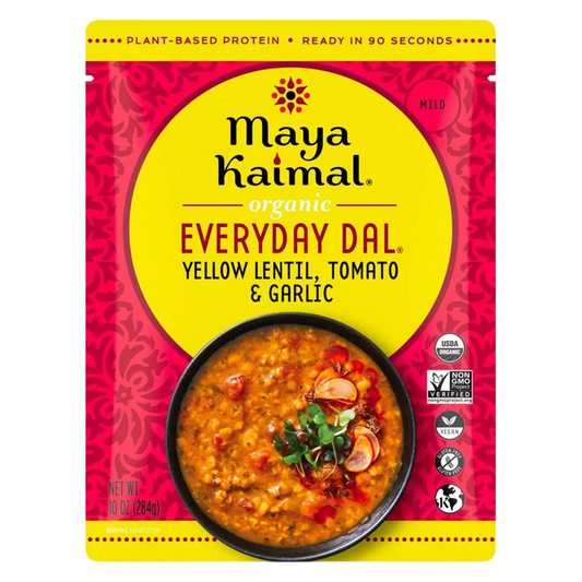 Maya Kaimal Yellow Lentil Tomato & Garllic Everyday Dal 10oz