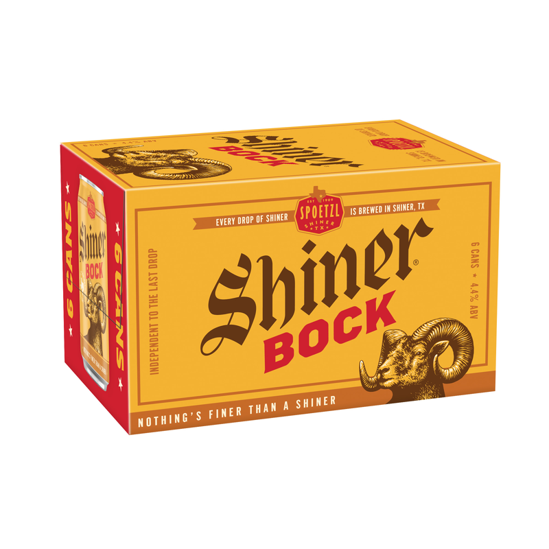 Shiner Bock 6pk 12oz Can