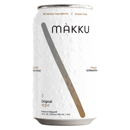 Makku Original Makgeolli 4pk 12oz Can 6% ABV