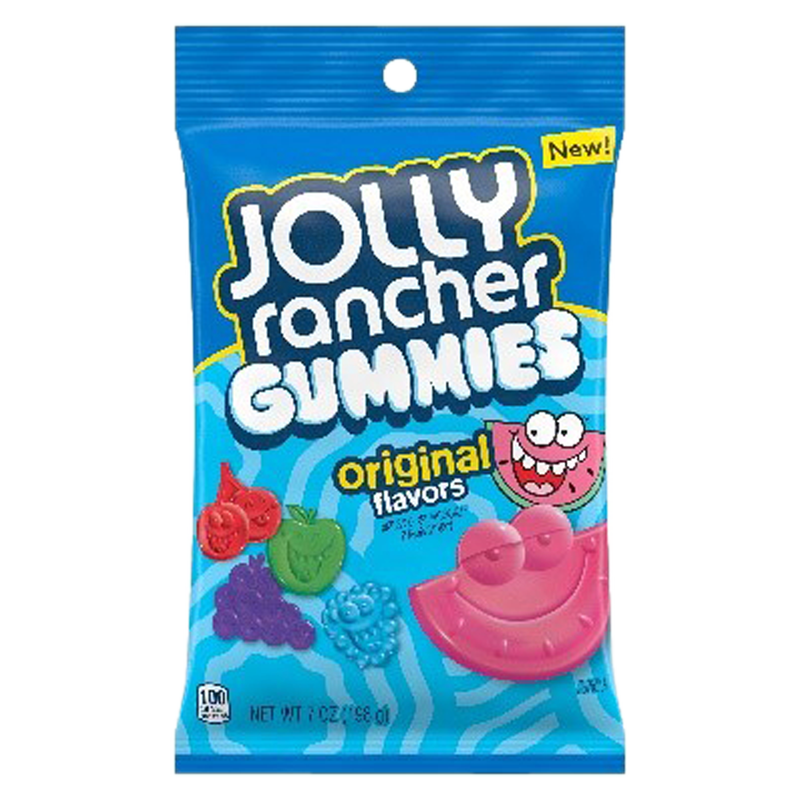 Jolly Rancher Assorted Fruit Flavored Gummies 7oz