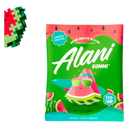 Alani Gummi Sour Watermelon Slices, 1.8oz