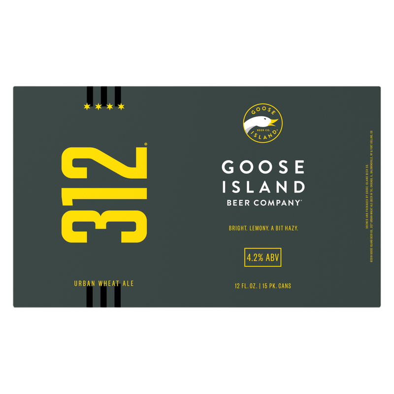 Goose Island 312 Urban Wheat Ale 15pk 12oz Can 4.2% ABV