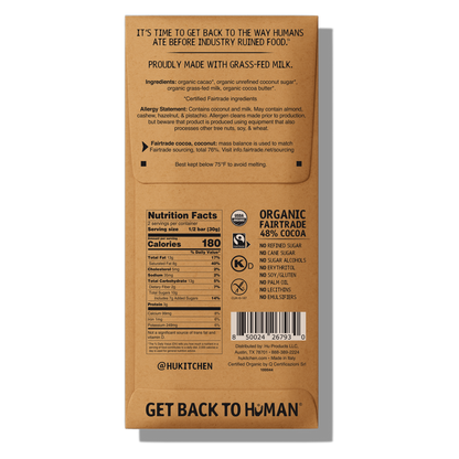 Hu Simple Milk Chocolate Bar 2.1oz