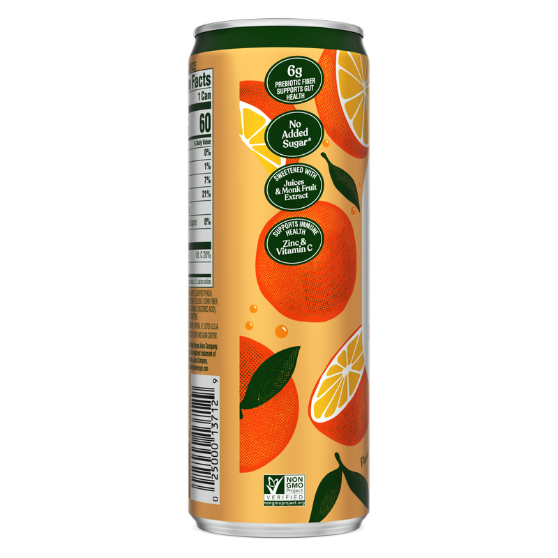 Simply Pop Citrus Punch Prebiotic Soda 12oz Can