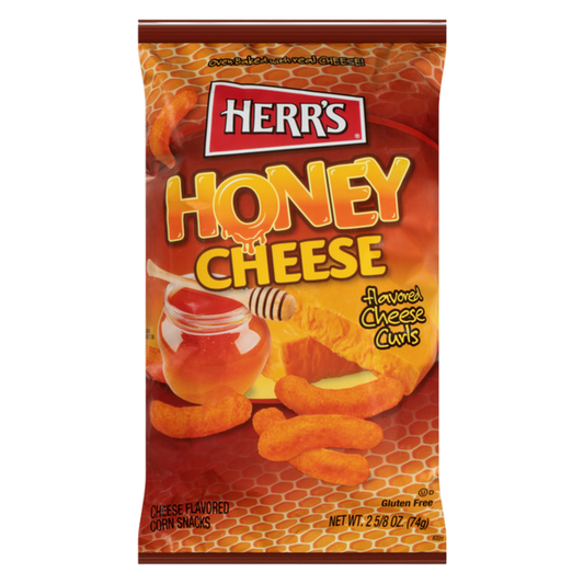Herr's Honey Cheese Curls, 2.6oz