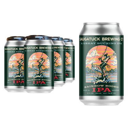 Saugatuck Rainbow Rodeo IPA 6pk 12oz Can 7.0% ABV