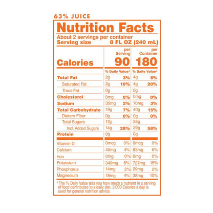 Vita Coco Treats Orange & Crème 16.9oz Ctn