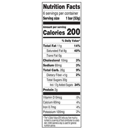 100 Grand Caramel Ice Cream Bars, 6 Pack, Frozen Dessert