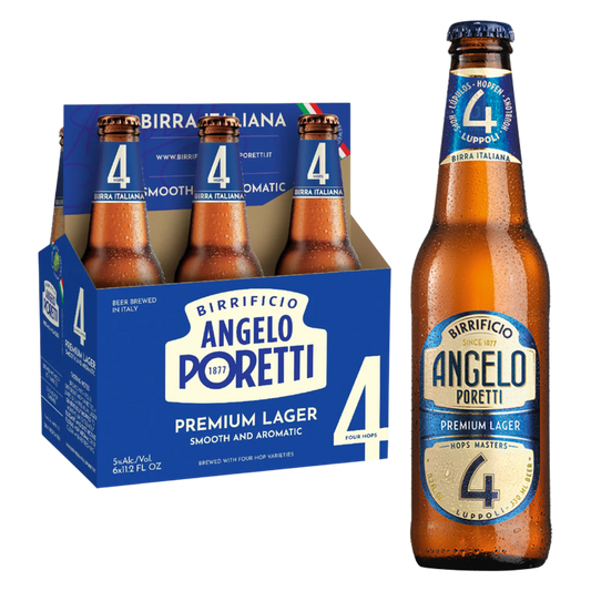 Poretti Premium Lager 6pk 11.2oz Bottle