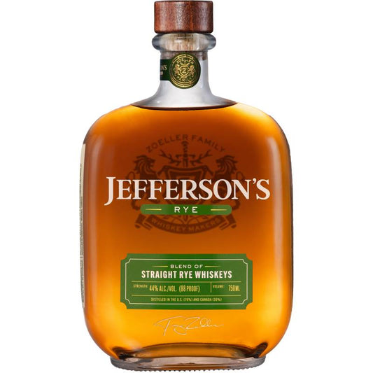 Jefferson's Rye Whiskey