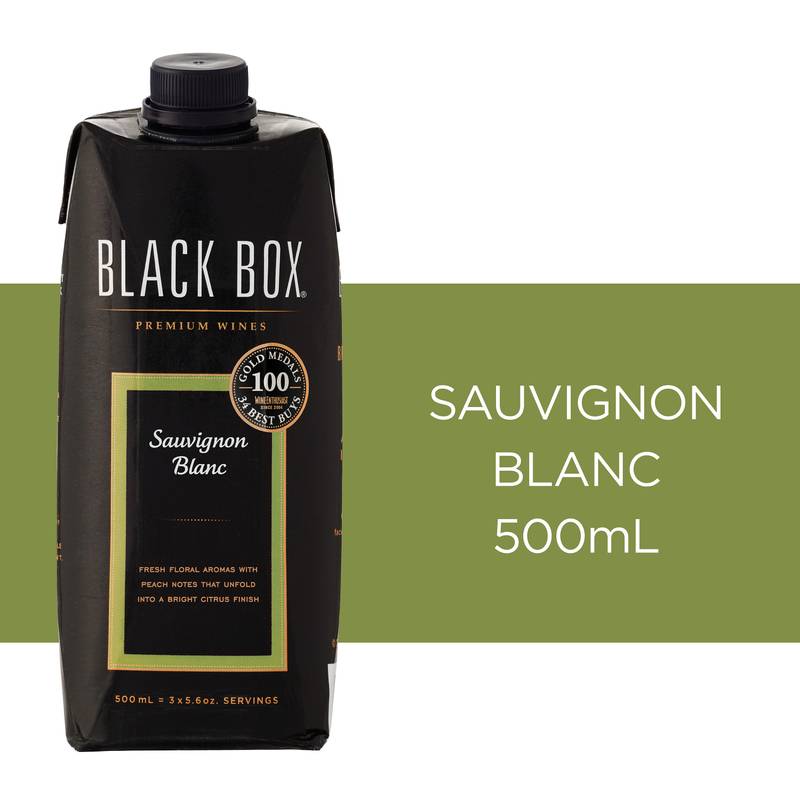 Black Box Sauvignon Blanc 500ml 13% ABV