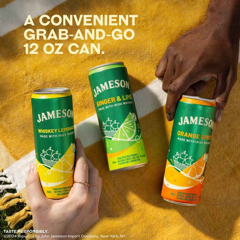 Jameson Ginger & Lime Cocktail 4pk 12oz Cans 6% ABV