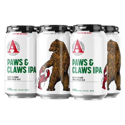 Avery Brewing Seasonal - Paws & Claws Ipa 6pk 12oz Can