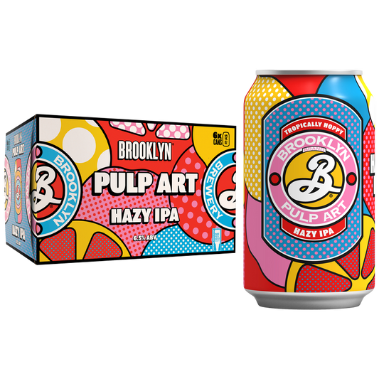 Brooklyn Brewery Pulp Art Hazy IPA 6pk 12oz Can 6.5% ABV