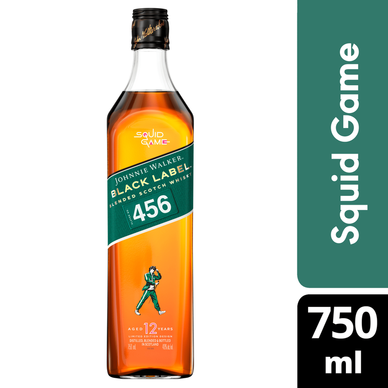 Johnnie Walker Black Squid Games Edition 750ml Bottle
