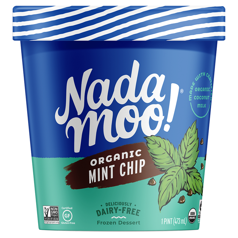 NadaMoo! Organic Mint Chip Dairy-Free Frozen Dessert 16oz