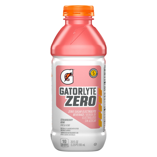 Gatorlyte Zero Sugar Strawberry Kiwi 20oz Btl