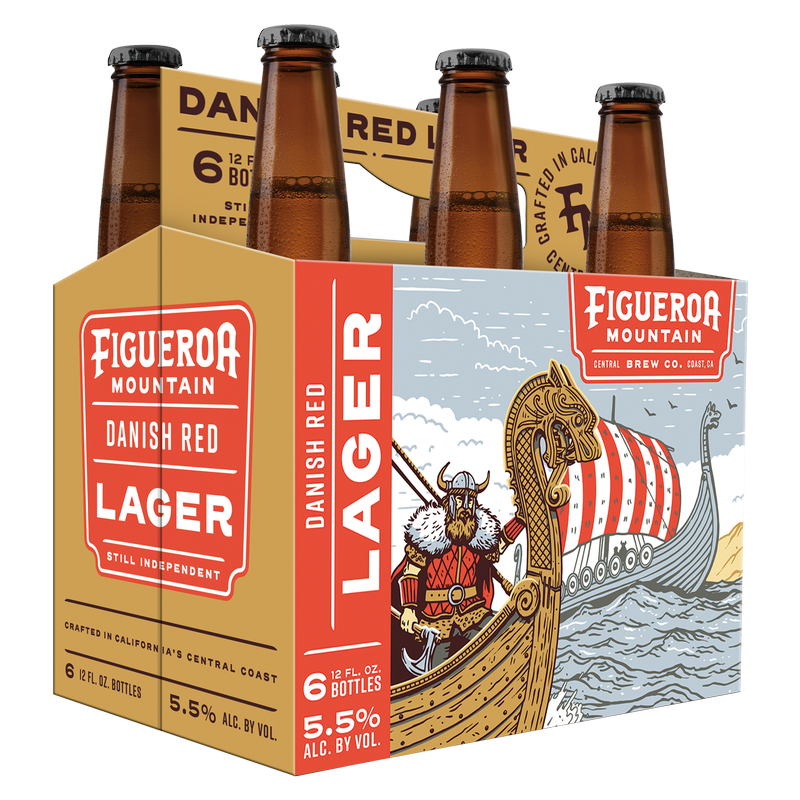Figueroa Mountain Danish Red Lager 6pk 12oz Btl