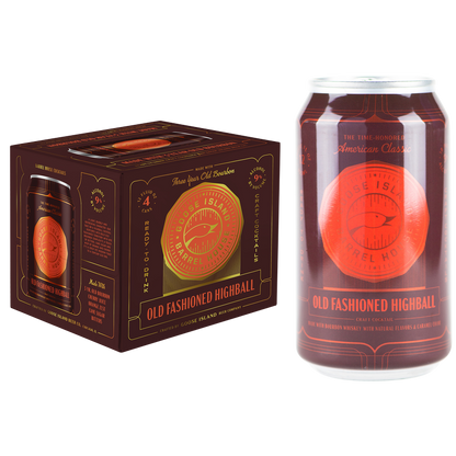 Goose Island Barrel House Old Fashioned Highball 4pk 12oz Cans 9.0% ABV