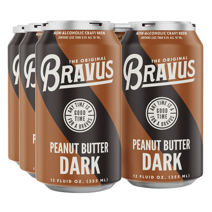 Bravus Brewing Seasonal - Peanut Butter Stout Non-Alcoholic 6pk 12oz