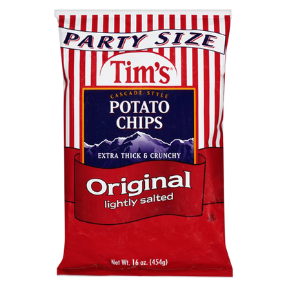 Tim's Cascade Potato Chips Original 16oz