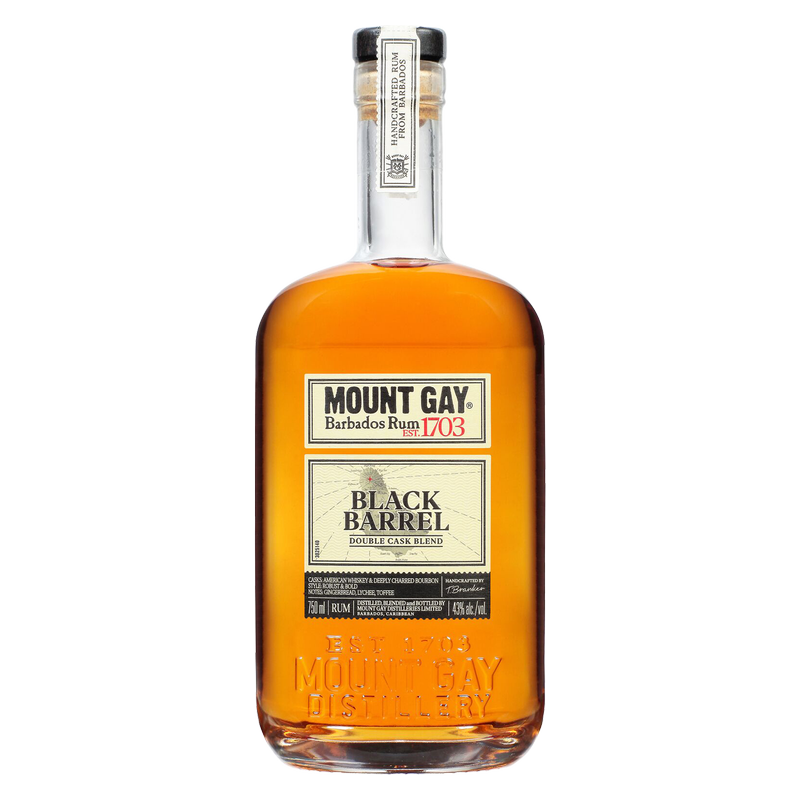 Mount Gay Black Barrel Double Cask Blend Rum 750ml