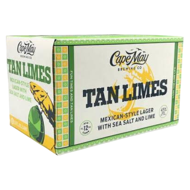 Cape May Tan Limes 6pk 12oz Can