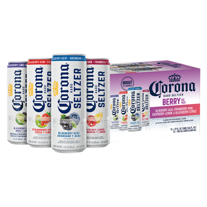 Corona Hard Seltzer Berry Mix Variety Pack 12pk 12oz Cans 4.5% ABV