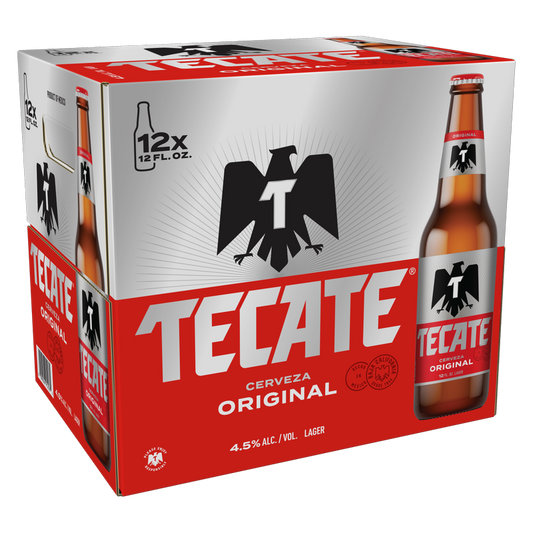 Tecate 12pk 12oz Btl