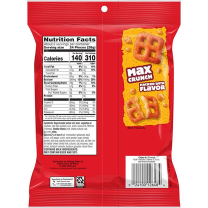 Cheez-it Crunch Kick'n Nacho Cheese, 2.25 oz