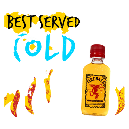 Fireball Cinnamon Whiskey Shotski 10pk 50ml