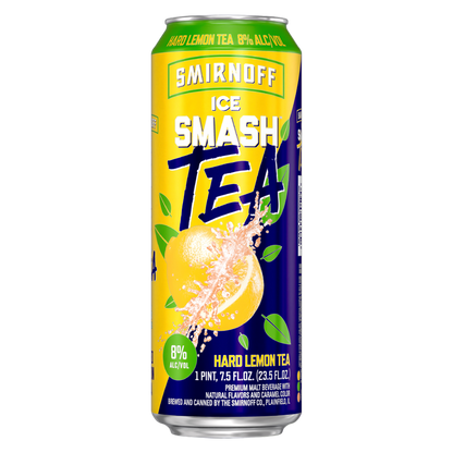 Smirnoff Smash Hard Lemon Tea 23.5oz Can