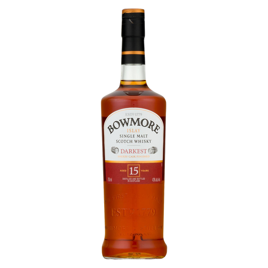 Bowmore Scotch Darkest Sherry Finish 750ml