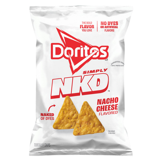 Doritos Simply NKD Tortilla Chips Nacho Cheese, 9.25oz