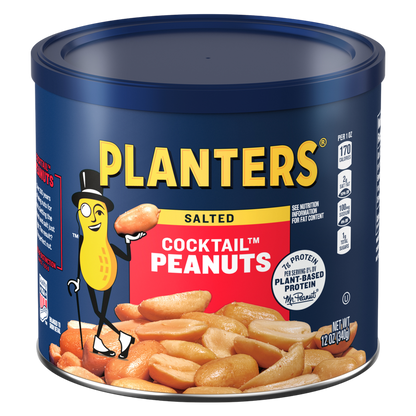 Planters Cocktail Peanuts 12oz