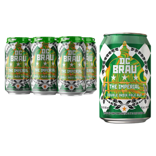 DC Brau The Imperial DIPA 6pk 12oz Can 8.0% ABV