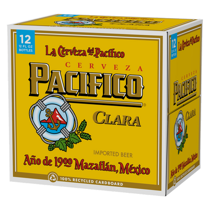 Pacifico 12pk 12oz Btl 4.4% ABV